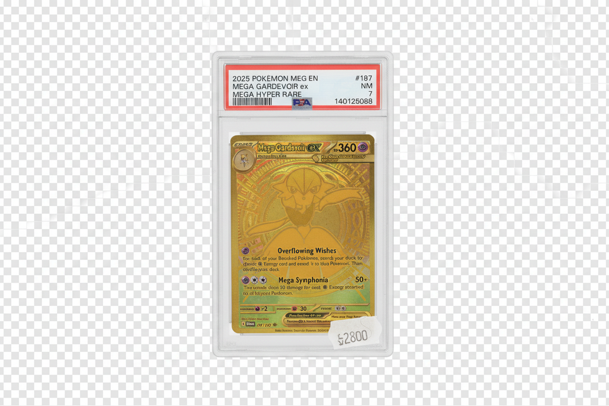 Mega Gardevoir ex PSA 7 Mega Hyper Rare #187