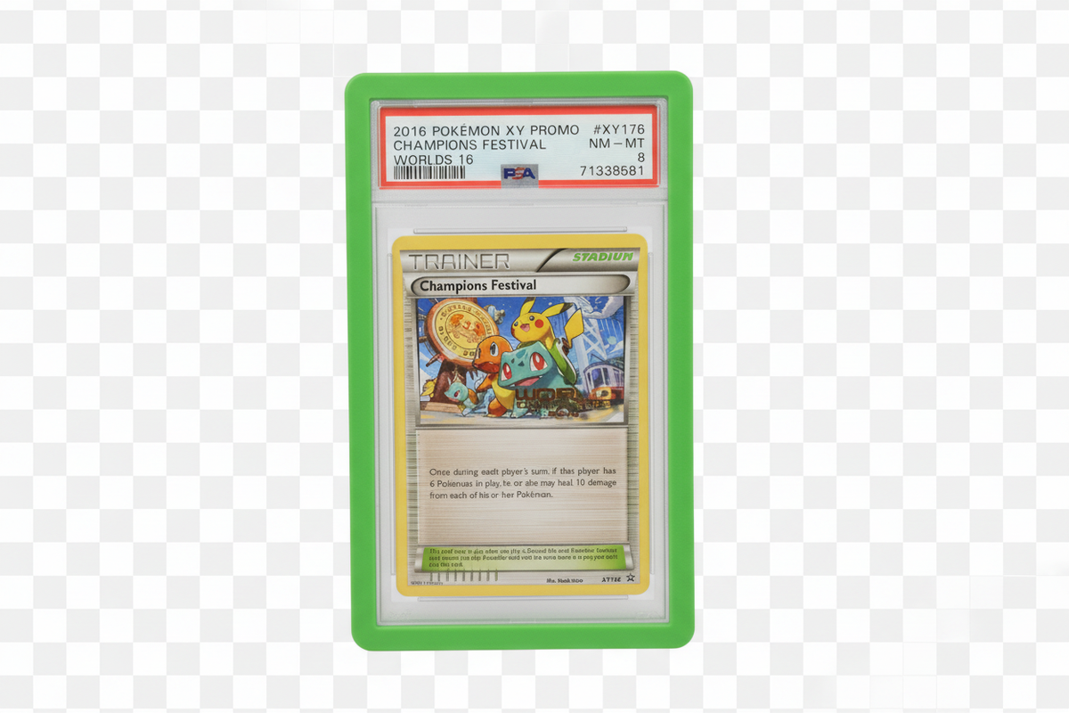 Champions Festival PSA 8 XY176 Worlds 16 Promo