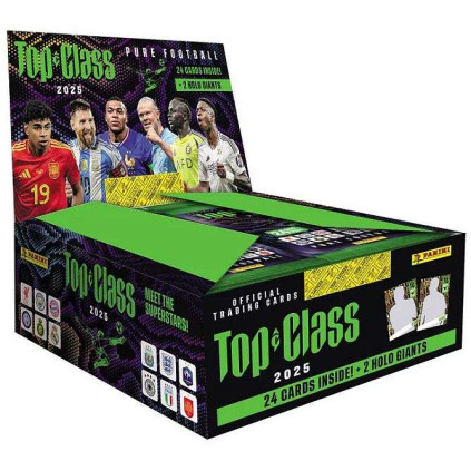 Top Class FIFA 2025 Fat Pack Booster Display Boks