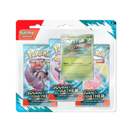 Yanmega Journey Together 3p Blister