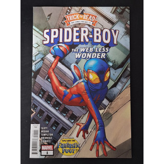 SPIDER-BOY: THE WEB-LESS WONDER NR1 HALLOWEEN TRICK-OR-READ 2024