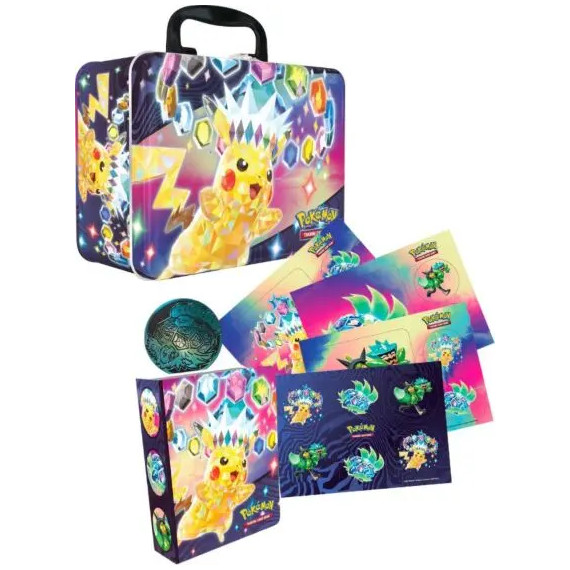 Pokemon TCG: Collector's Chest metallkoffert med samlekort og mini-album