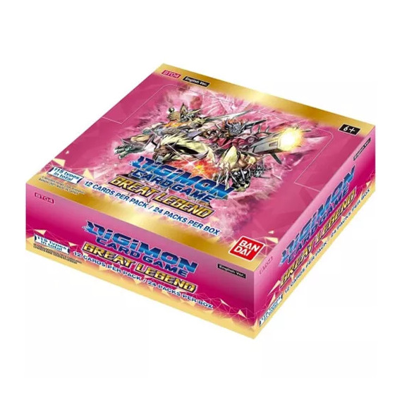 Digimon Card Game: Great Legend (BT04) Booster Box