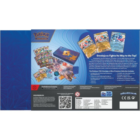 Pokemon TCG Greninja ex Ultra-Premium Collection