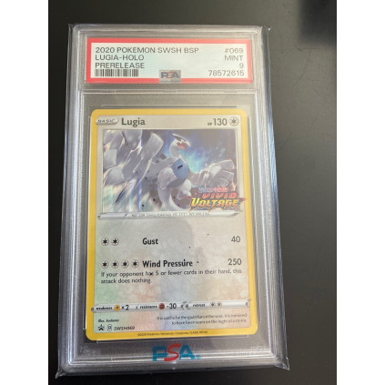 2020 Pokémon Lugia Vivid Voltage Prerelease Promo SWSH069 - PSA 9 MINT