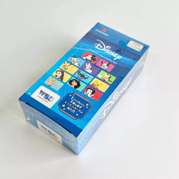 Weiss Schwarz Blu Booster Pack Disney-figurer 10-pakninger Box