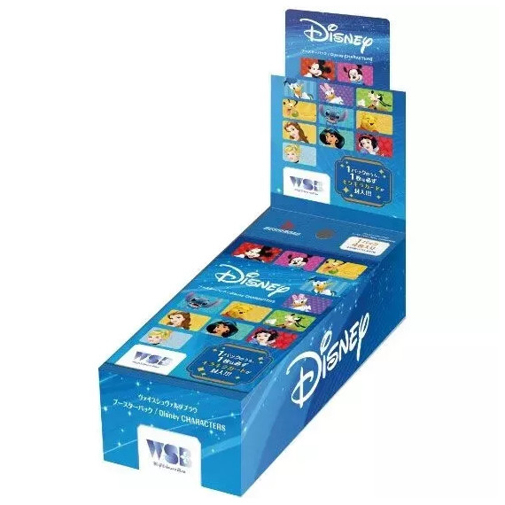 Weiss Schwarz Blu Booster Pack Disney-figurer 10-pakninger Box