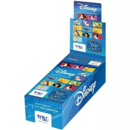 Weiss Schwarz Blu Booster Pack Disney-figurer 10-pakninger Box