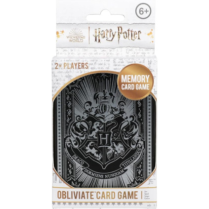 Harry Potter Paladone Obliviate Card Game - Curses, Charms, and Wizarding Fun - Suitable For 2+ Players