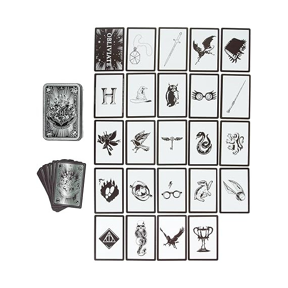 Harry Potter Paladone Obliviate Card Game - Curses, Charms, and Wizarding Fun - Suitable For 2+ Players