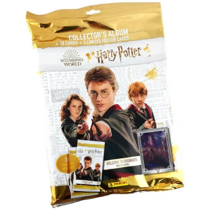 Harry Potter TCG Starter Pack Welcome to Hogwarts - Album + 3 Boostere