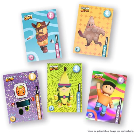 PANINI Stumble Guys Trading Cards 2 Starter Pack (1 Binder + 2 Sleeves + 1 Limited Edition Card)
