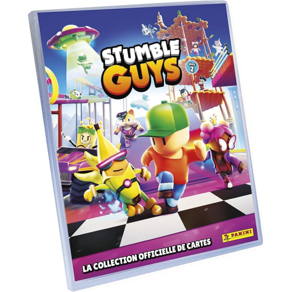 PANINI Stumble Guys Trading Cards 2 Starter Pack (1 Binder + 2 Sleeves + 1 Limited Edition Card)