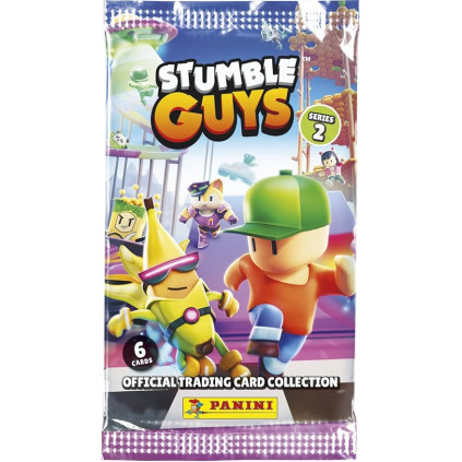 PANINI Stumble Guys Trading Cards 2 Starter Pack (1 Binder + 2 Sleeves + 1 Limited Edition Card)