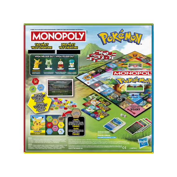 Hasbro Monopoly Pokémon (DK/NO)