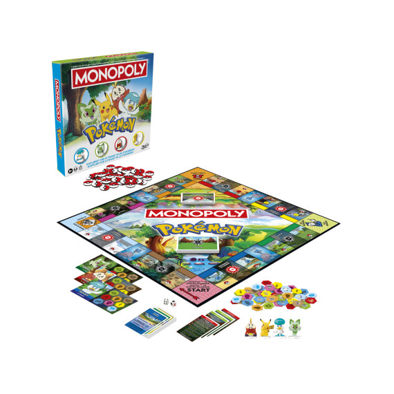 Hasbro Monopoly Pokémon (DK/NO)
