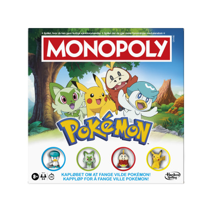 Hasbro Monopoly Pokémon (DK/NO)
