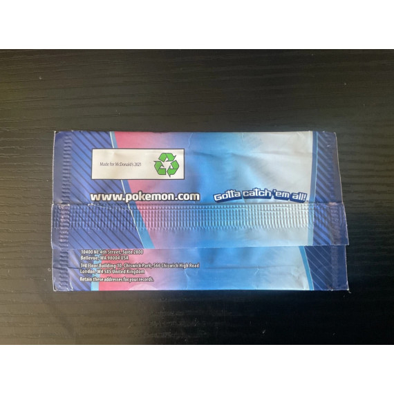 Pokémon TCG McDonald's Exclusive Promo 2021 Pack