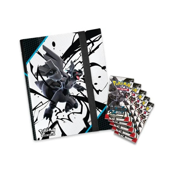 Pokemon SV10.5 Black Bolt Binder collection - Scarlet & Violet