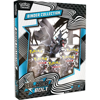 Pokemon SV10.5 Black Bolt Binder collection - Scarlet & Violet