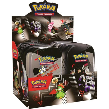 Pokemon SV10.5 Black Bolt White Flare Mini tin - Scarlet & Violet