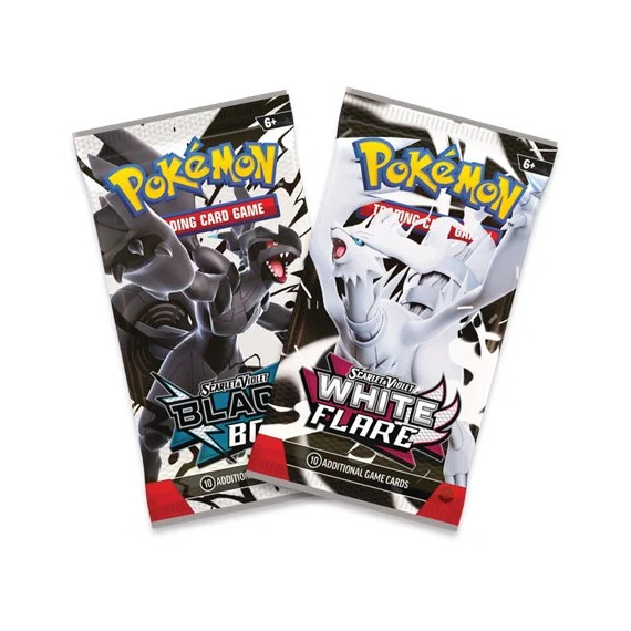 Pokemon SV10.5 Black Bolt White Flare Mini tin - Scarlet & Violet