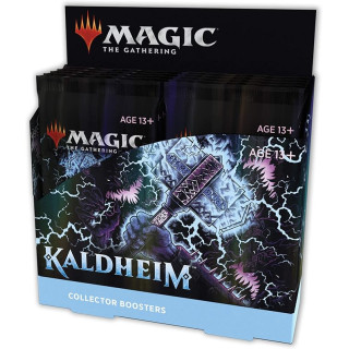 Magic: The Gathering Kaldheim Collector Booster Box | 12 Packs (180 Magic Cards)