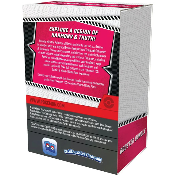 Pokemon SV10.5 White Flare Booster Bundle - Scarlet & Violet