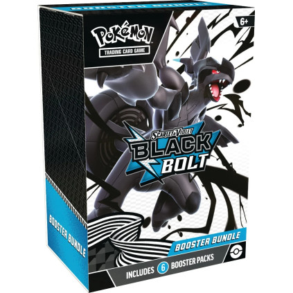 Pokemon SV10.5 Black Bolt Booster Bundle - Scarlet & Violet