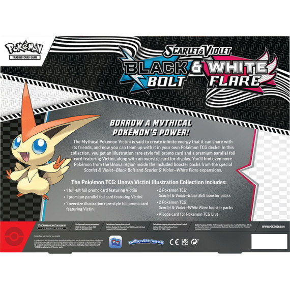 Pokemon Box Illust Rare Coll SV10.5 Black Bolt & White Flare