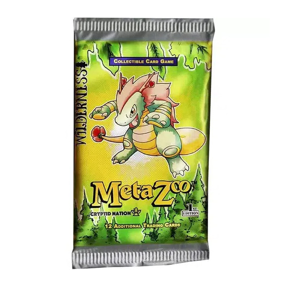 Meta Zoo Wilderness 1st Edition Booster Display