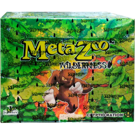Meta Zoo Wilderness 1st Edition Booster Display