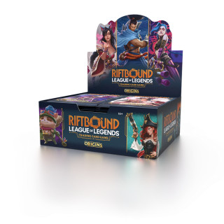 League of Legends Riftbound TCG: Set 1 Origins Booster Display