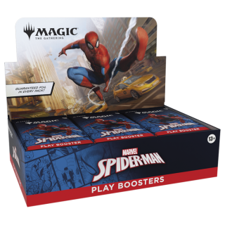 Spider-Man Play Booster Display Boks