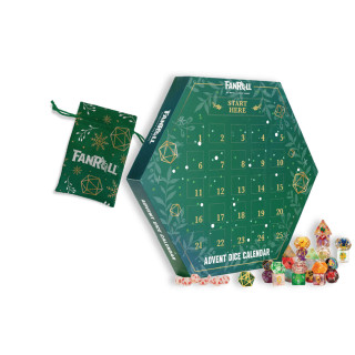 Metallic Dice Games - Fanroll Advent Dice Calendar 2025