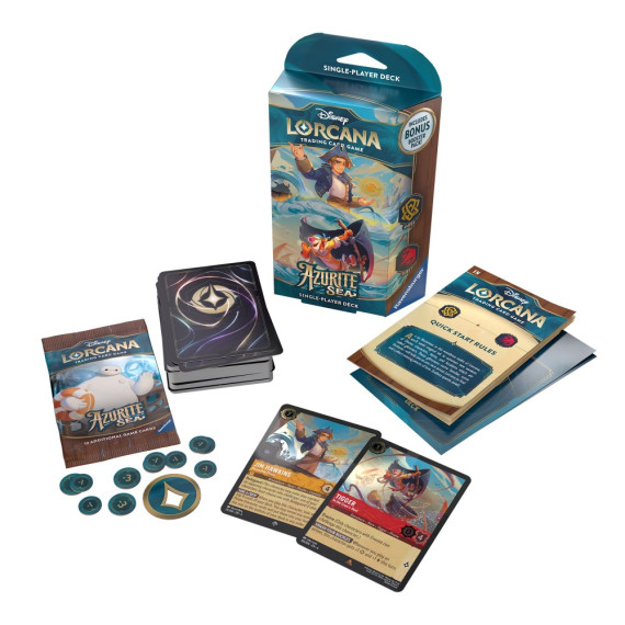 Azurite Sea Amber/Ruby Deck
