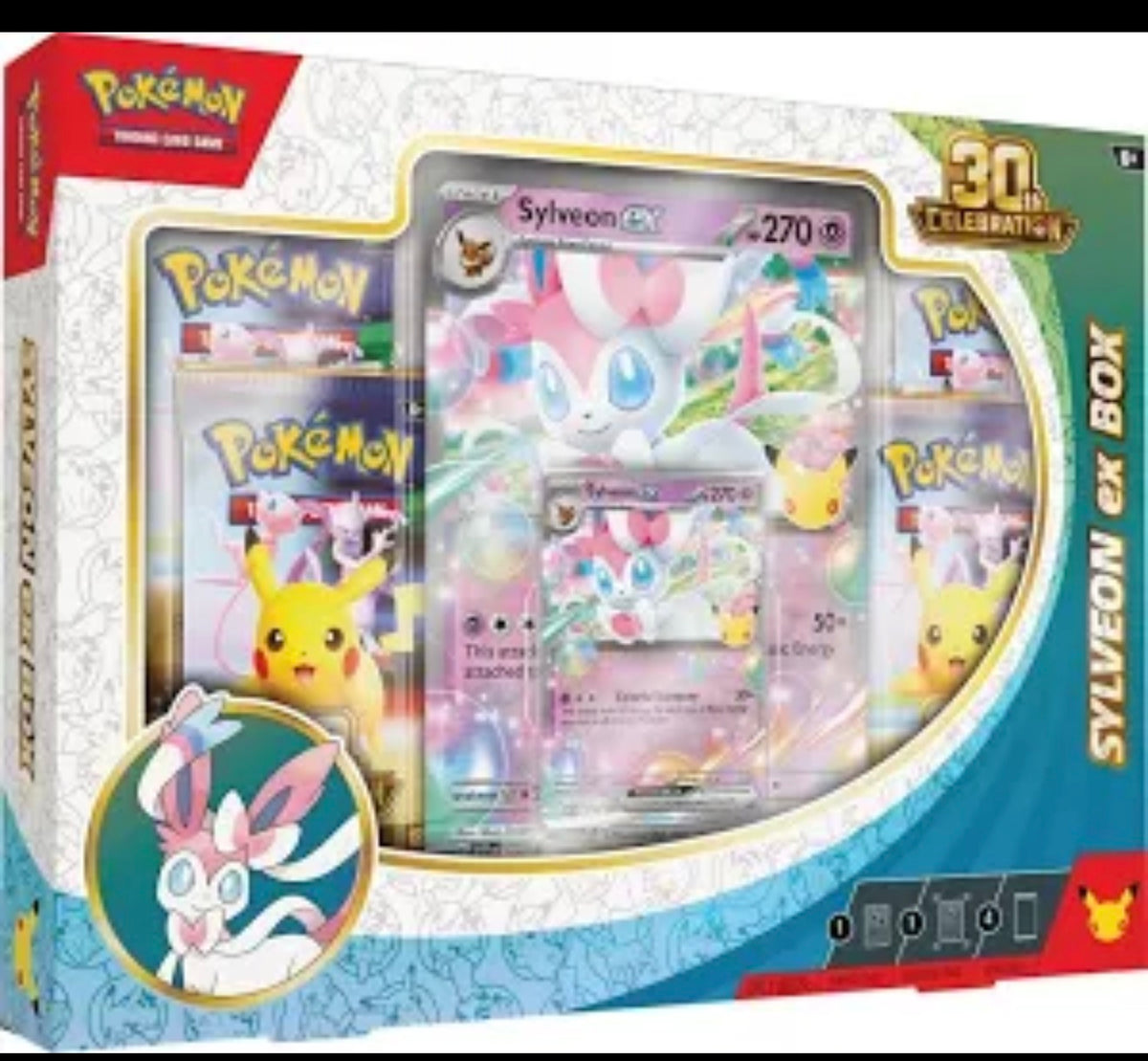 Pokémon 30th  Sylveon ex Box