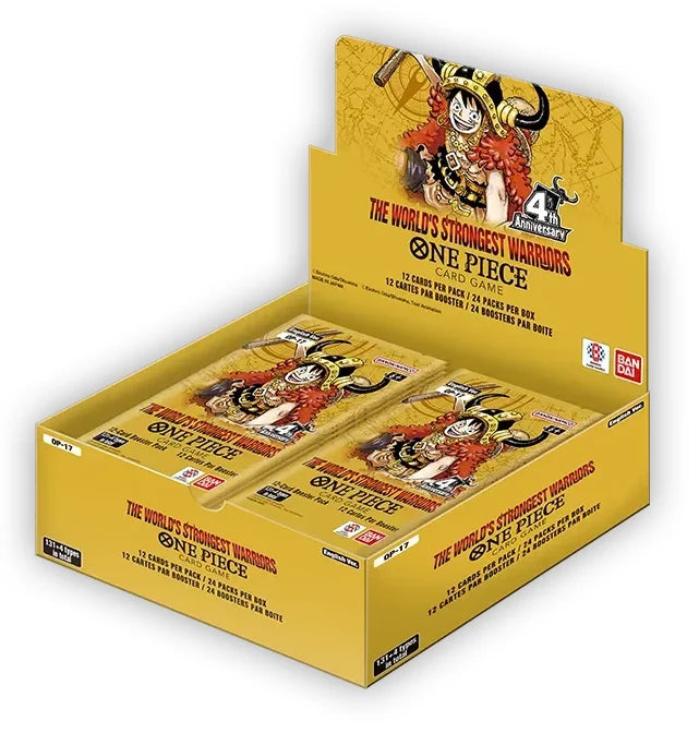 One Piece Card Game OP-17 The World's Strongest Warriors Booster Box