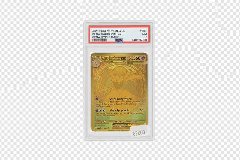 Mega Gardevoir ex PSA 7 Mega Hyper Rare #187
