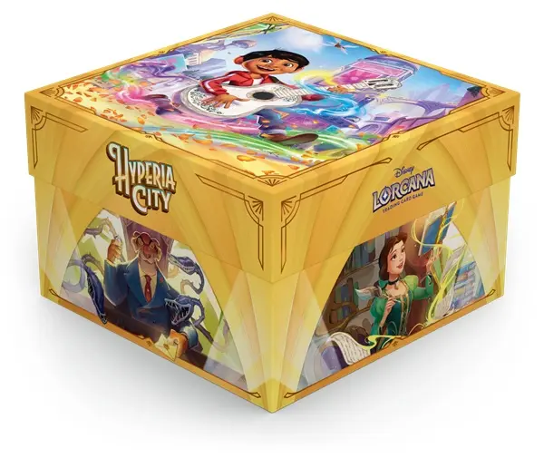 Disney Lorcana Hyperia City Display Box