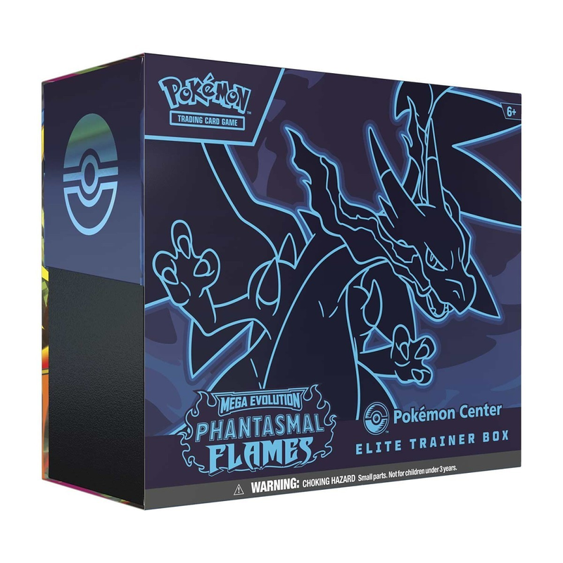 Pokémon Mega Evolution Phantasmal Flames Elite Trainer Box Pokémon Center