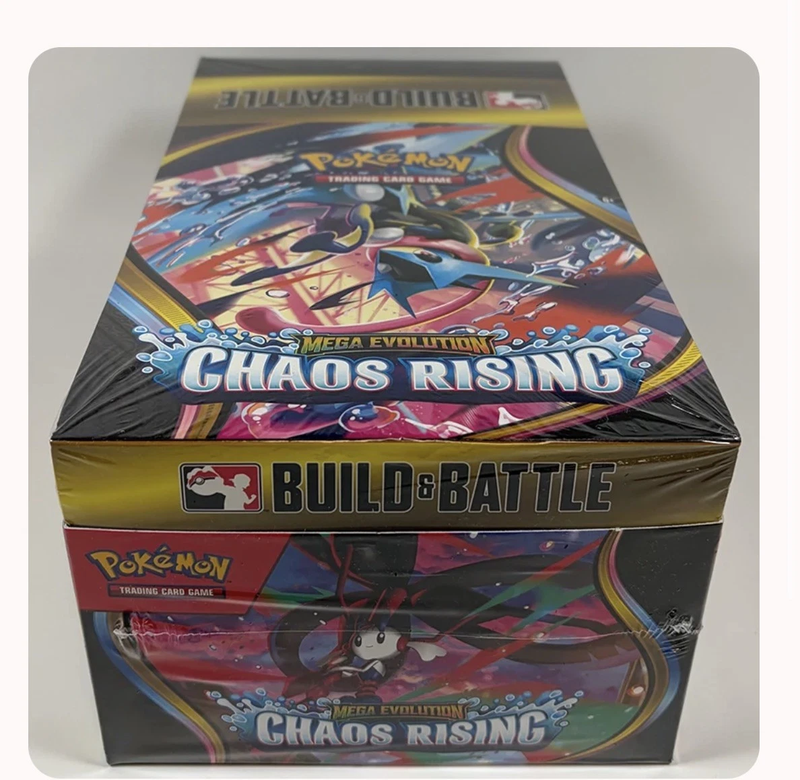 Pokémon Mega Evolution Chaos Rising Build & Battle Box front